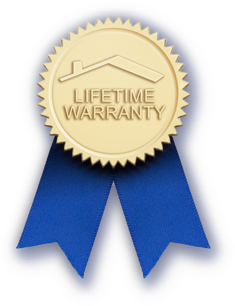 Foundation Repair Warranty Ribbon Badge