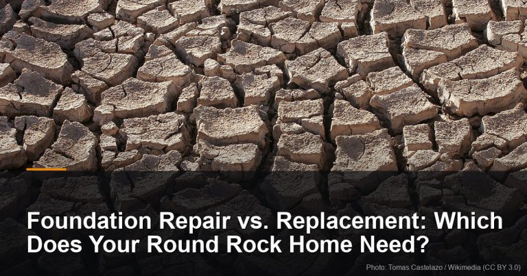 Foundation Repair Blog 13 Dry cracked earth during drought — Round Rock, TX foundation repair