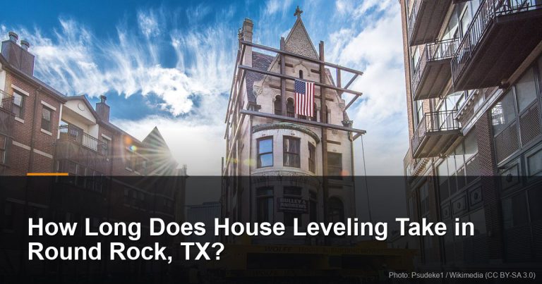 House lifted onto hydraulic dollies for relocation — Round Rock, TX foundation repair