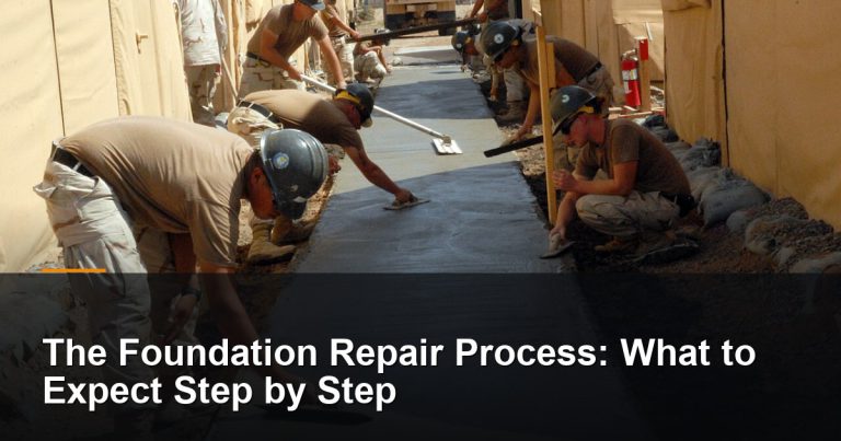 Foundation Repair Blog 8 Crew finishing freshly poured concrete — Round Rock, TX foundation repair