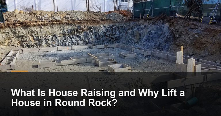 New house foundation footings during construction — Round Rock, TX foundation repair