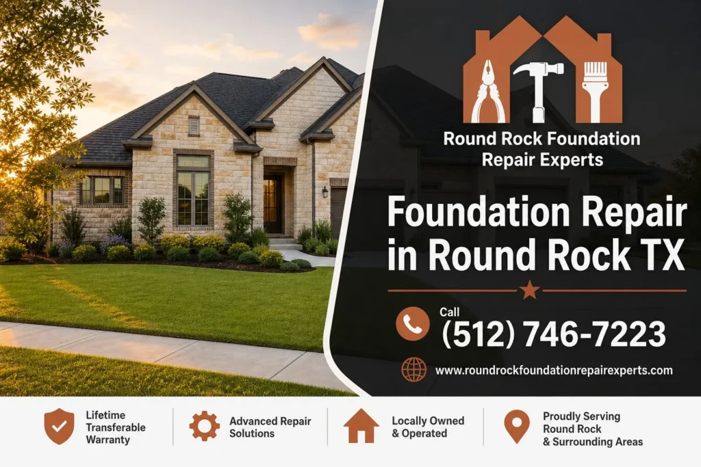 Foundation repair home inspection in Round Rock, TX
